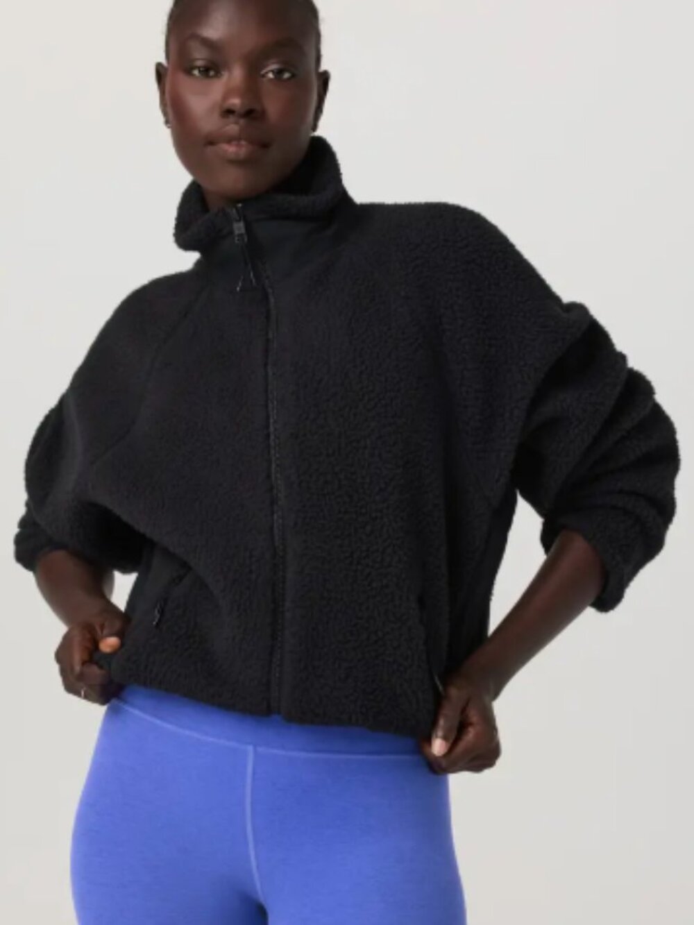 NWT Vuori Alpine Full Zip Jacket – Black – Women’s XL